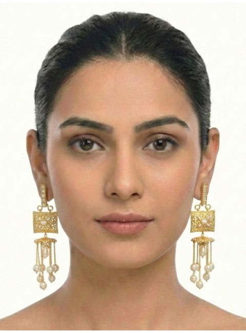 Antique Polki Earrings